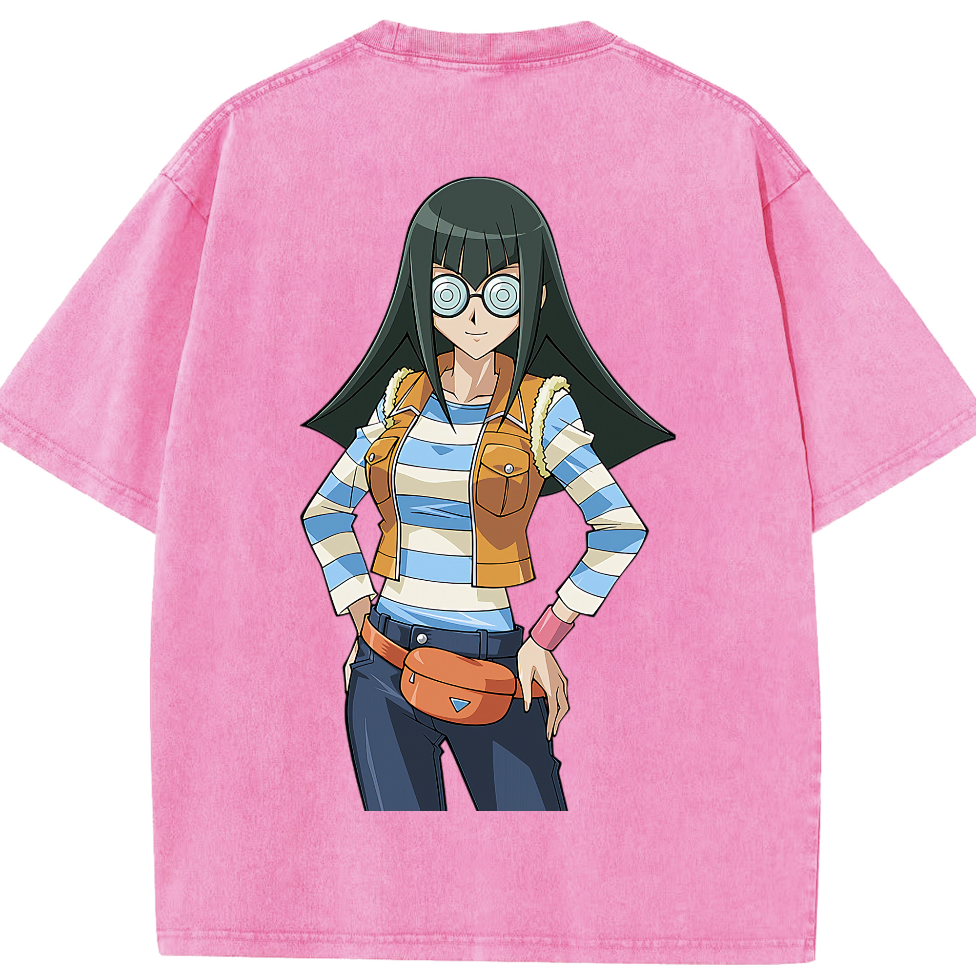 （画像用） 遊☆戯☆王 Yu-Gi-Oh! 綿100% ヴィンテージ風 半袖Tシャツ（背面プリント）
